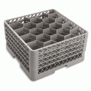 Vollrath TR11GGGGG-08 19 Inch Full Size Dishwasher Rack with 20 Compartments