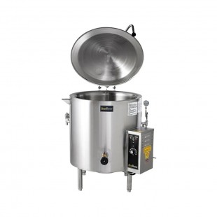 AccuTemp ALLGB-60MV 41 Inch 60 Gallon Gas Kettle Mixer 108500 BTU with Electronic Ignition