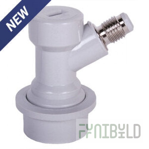Micro Matic 40-27-1100-77 1/4 Inch MFL Ball Lock Gas Disconnect Stainless Steel