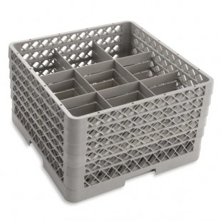 Vollrath TR10FFFFA-44 19-3/4 Inch Full Size Glass Rack with Extenders