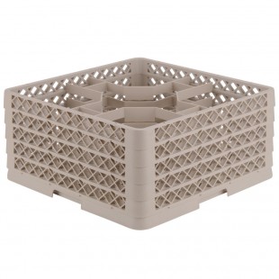 Vollrath TR13HHHH-08 19-3/4 Inch Full Size Dishwasher Rack Co-Polymer Beige with Extender Vollrath TR13HHHH-08 19-3/4 Inch Full Size Dishwasher Rack Co-Polymer Beige with Extender