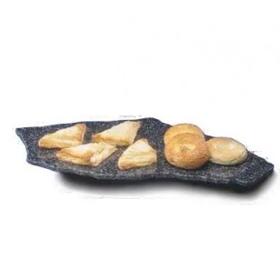 Cal Mil 126-31 24 Inch Simulated Stone X-Stone Tray Natural Shape Cal Mil 126-31 24 Inch Simulated Stone X-Stone Tray Natural Shape