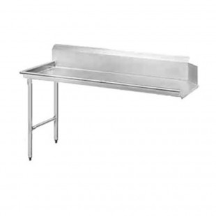 Jackson DTC-S70-24L 24 Inch Left Side Installation Stainless Steel Dishtable Clean Jackson DTC-S70-24L 24 Inch Left Side Installation Stainless Steel Dishtable Clean