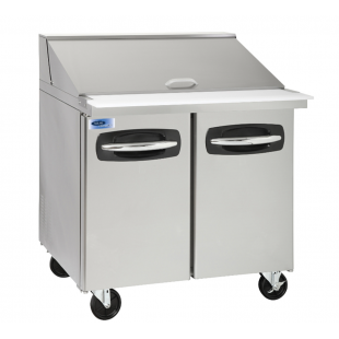 Nor-Lake NLSMP36-15 36 Inch Mega Top Sandwich Salad Prep Unit Refrigerated 9.1 cu - 2 Doors Nor-Lake NLSMP36-15 36 Inch Mega Top Sandwich Salad Prep Unit Refrigerated 9.1 cu - 2 Doors