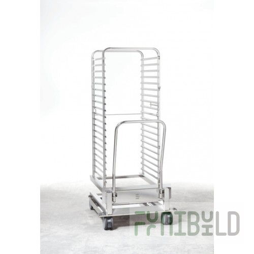 RATIONAL 60.22.447 38 Inch Mobile Oven Rack Reinforced HeavyDuty Marine