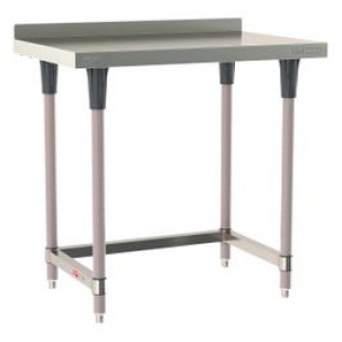 Metro TWS2436SU-304B-K 36 Inch Stainless Steel Work Table with Backsplash Metro TWS2436SU-304B-K 36 Inch Stainless Steel Work Table with Backsplash