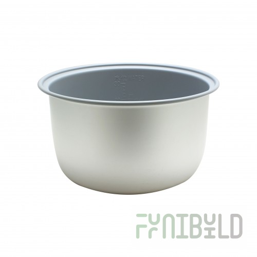 Thunder Group SEJ64020 Inner Pot for Rice Cooker/Warmer Stainless Steel with Durability