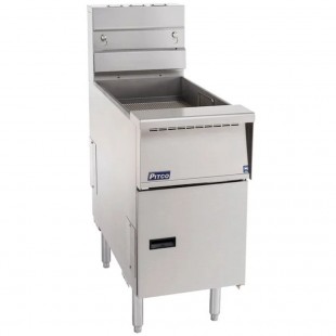 Pitco SELVBNB-14 16 Inch Fryer Match Bread and Batter Cabinet with BNB Dump Station Pitco SELVBNB-14 16 Inch Fryer Match Bread and Batter Cabinet with BNB Dump Station
