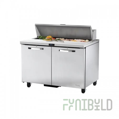 True Refrigeration TSSU-60-12-HC~SPEC3 60 Inch Sandwich Salad Unit with Stainless Steel Interior