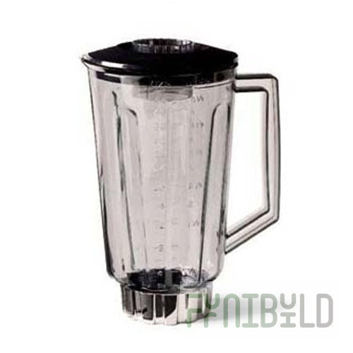 Hamilton Beach 6126-HBB908 44 Oz Polycarbonate Blender Container with Cutting Assembly