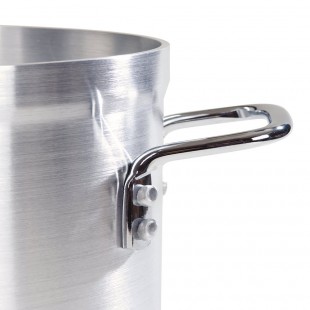 Carlisle 61216 16 Qt Standard Weight Stock Pot Aluminum with Loop Handles Carlisle 61216 16 Qt Standard Weight Stock Pot Aluminum with Loop Handles