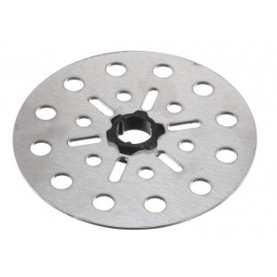 Glastender 03013973 4-1/2 Inch Diameter Rinser Faucet Plunger Plate Stainless Steel