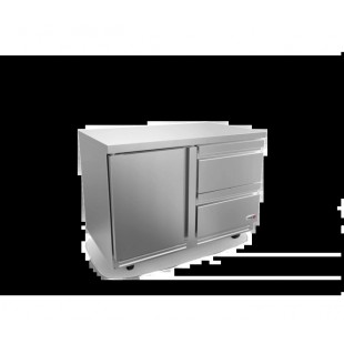 Fagor Refrigeration FUR-48-D2-N 48-3/8 Inch Two-section Refrigerator 16.7 cu ft