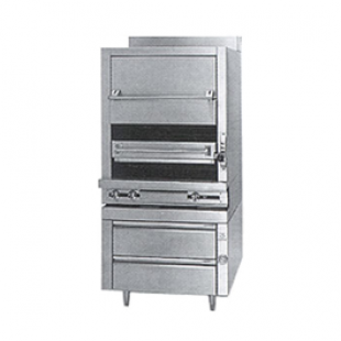Jade Range JSHBR-36H 36 Inch Gas Upright Radiant Broiler with Warming Oven 90000 BTU Jade Range JSHBR-36H 36 Inch Gas Upright Radiant Broiler with Warming Oven 90000 BTU