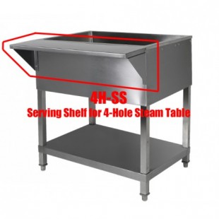 Klinger's Trading 3HSS Serving Shelf Stainless Steel 47-1/2