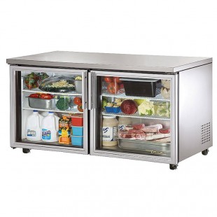 True Refrigeration TUC-60G-ADA-HC~FGD01 60 Inch Stainless Steel 2 Section Refrigerator True Refrigeration TUC-60G-ADA-HC~FGD01 60 Inch Stainless Steel 2 Section Refrigerator