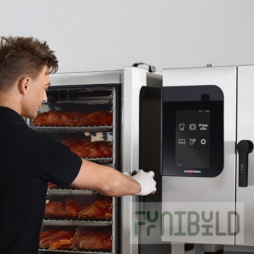 Convotherm C4ED6.20ES DD 440-480/60/3 46 Inch Electric Combi Oven with ConvoClean+