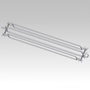 Alto Shaam SI-27508 Length Whole Product Skewer to AR-6G Stainless Steel