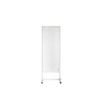 Spartan SAR-2472 24 Inch Safety Shield with Casters Acrylic Sneeze Guard