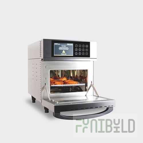 Bizerba 300H-VRC-S 17 Inch Electric Rapid Cook Oven Stainless Steel with Accessories