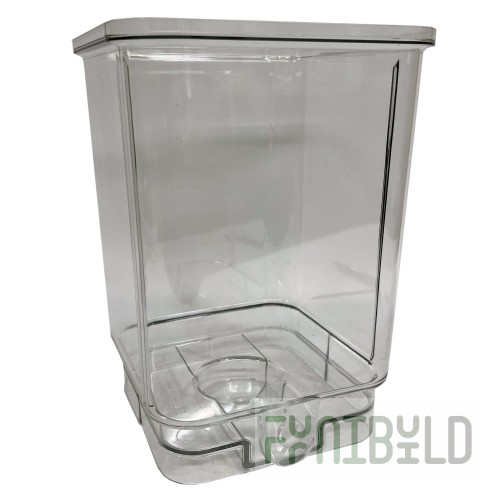 Service Ideas SCDCONT15 8 Inch Replacement Container for Infusion Dispenser Clear