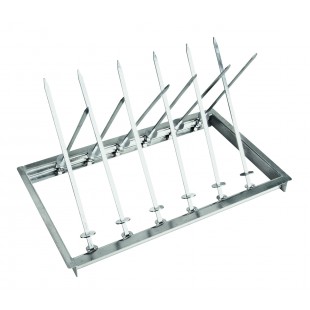 Convotherm 3417579 Spit Rack 6.20 to 20.20 without Skewers Stainless Steel