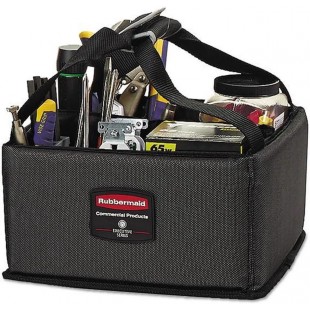 Rubbermaid Commercial Products 1902459 10 Inch Caddy for Executive Quick Cart Dark Gray with Teflon fabric protector Rubbermaid Commercial Products 1902459 10 Inch Caddy for Executive Quick Cart Dark Gray with Teflon fabric protector