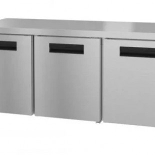 Hoshizaki UR72A-01 72 Inch Three Section Undercounter Refrigerator 21.25 cu ft Stainless Steel