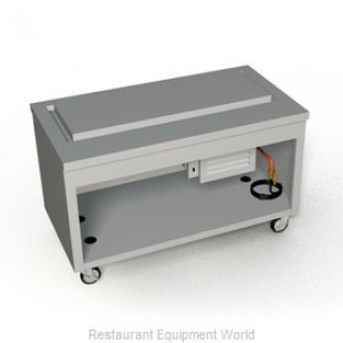 Duke TFT-60PG 60 Inch Mobile Frost Top Unit with Refrigerated Display