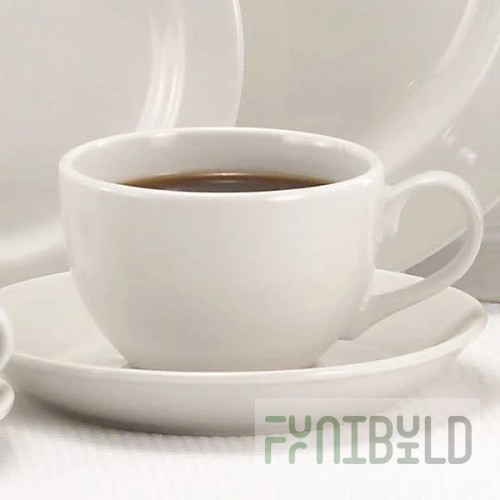 World Tableware BW-1157 Low Cup 15 Oz. Porcelain