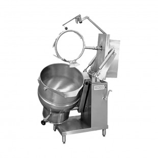 Groen DEE/4T-60A TA/3_208/60/1 47 Inch Electric Kettle Mixer 60 Gallon Stainless Steel with Digital Controls
