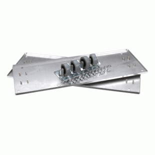 Wells WS-22025 12 Inch Caster Kit for Mobile Equipment with Corrosion-Resistant Steel Wells WS-22025 12 Inch Caster Kit for Mobile Equipment with Corrosion-Resistant Steel