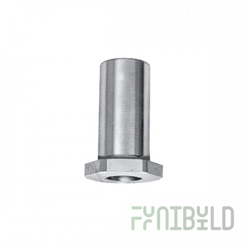 Fisher 12475 3/8 Inch Female Adapter T and S Swivel Polished Stainless Steel