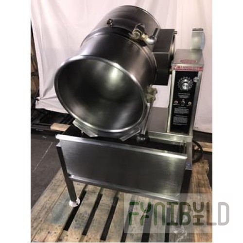 Market Forge FT-10CE 12 Inch Electric Kettle Countertop Stainless Steel with Rapid Heating