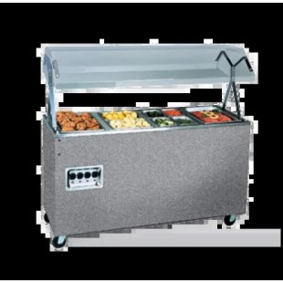 Vollrath 387302A 60 Inch Electric Hot Food Station with Buffet Breath Guard Vollrath 387302A 60 Inch Electric Hot Food Station with Buffet Breath Guard