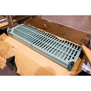 Quantum 2436WPMS 36 Inch Solid Polymer Shelf Mat Removable Dishwasher Safe