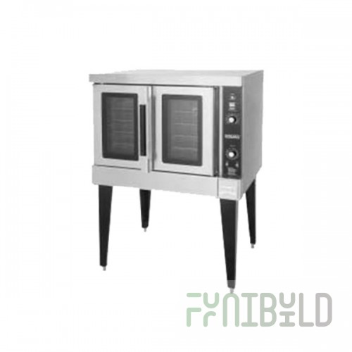 Hobart HGC502-PROPANE 40 Inch Double-deck Gas Convection Oven 50000 BTU