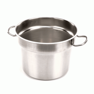 Wells SJ5-47565 Inset 11 Quart Container with Handles Stainless Steel