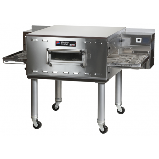 Middleby Marshall PS638E-V2 65 Inch Electric Conveyor Oven Ventless Double Deck