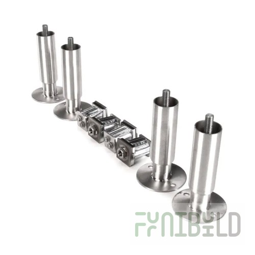 Alto Shaam 5011149 Leg Set 6 Inch Set Of 4 With Cannot Be Used With Bumper