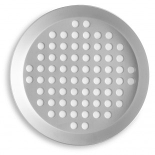 Vollrath PC09XPCC 9 Inch Diameter Pizza Pan Extra Perforated Aluminum Anodized Finish Vollrath PC09XPCC 9 Inch Diameter Pizza Pan Extra Perforated Aluminum Anodized Finish
