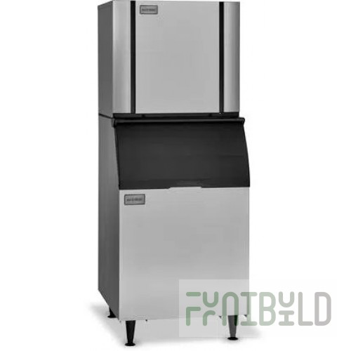 Ice-O-Matic CIM1136HAS Elevation Series Air-cooled Modular Cube Ice Maker Half Size Cubes with SafeIce Add-on 932 Lb/Day