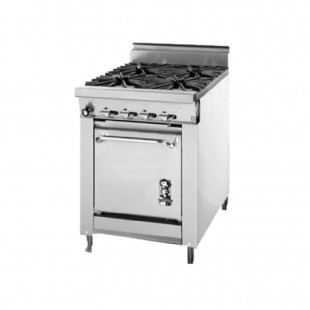 Montague Company 124-5S 24 Inch Gas Range with 2 Open and 2 Step-up Burners