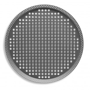 Vollrath PC12FPHC 12 Inch Perforated Pizza Pan Press Cut Aluminum Vollrath PC12FPHC 12 Inch Perforated Pizza Pan Press Cut Aluminum