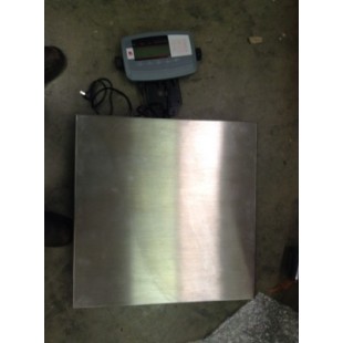 Penn Scale D32XW60VR 12 Inch Stainless Steel Bench Scale 132 lb Capacity with LCD Display