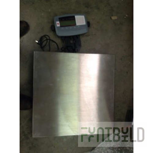 Penn Scale D32XW60VR 12 Inch Stainless Steel Bench Scale 132 lb Capacity with LCD Display