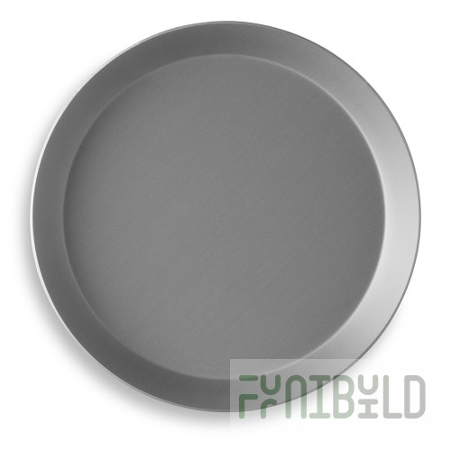 Vollrath PC08SHC 8 Inch Diameter Press Cut Pizza Pan Aluminum NSF Approved