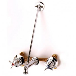 T&S Brass B-0697-ST Service Sink Faucet Concealed Mixing Valve Integral Stops T&S Brass B-0697-ST Service Sink Faucet Concealed Mixing Valve Integral Stops