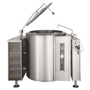 Market Forge FT-40GLF 49 to 62 Inch Gas Tilting Kettle 316 Stainless Steel with Crown Model