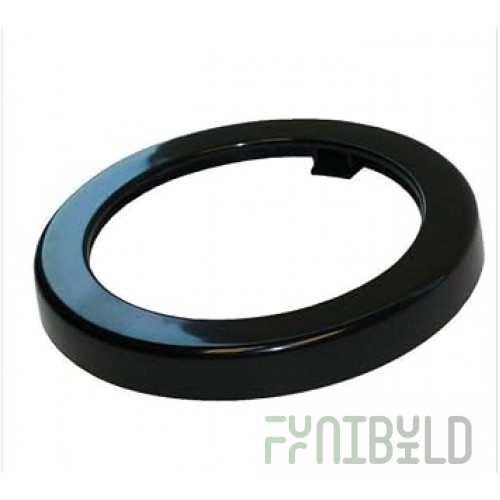 San Jamar X22TR Replacement Trim Ring Black for C2210 and L2200